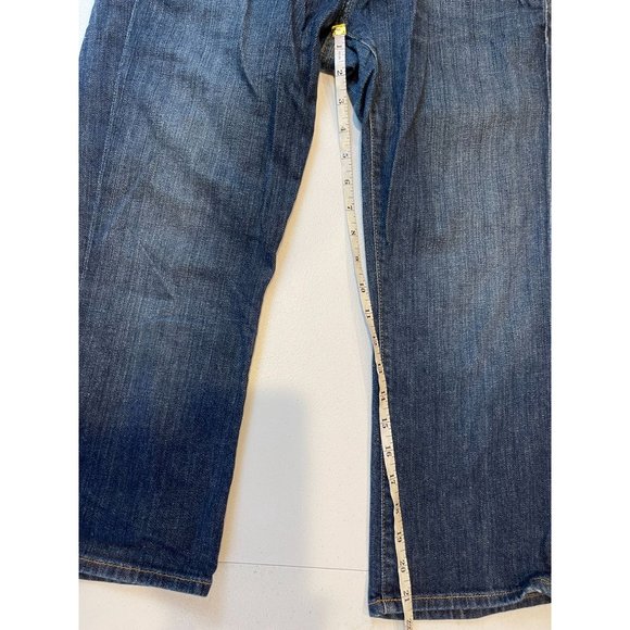 Red Engine Womens Jeans Straight Leg Original Vintage 1980s Denim Blue Size 29 - Picture 7 of 11